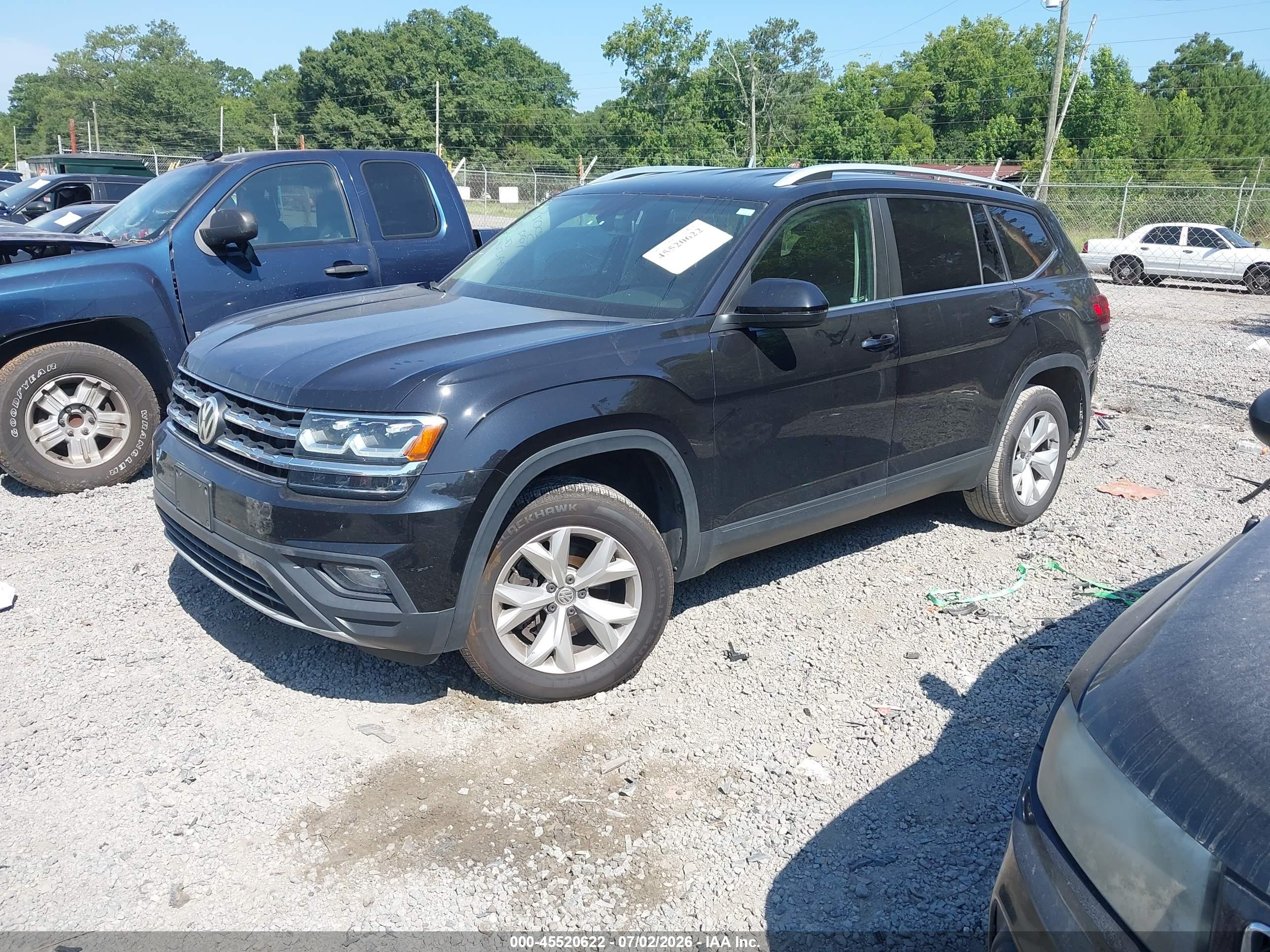 2019 VOLKSWAGEN ATLAS 2.0T SE — I2