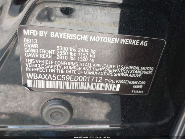 2014 BMW 535D