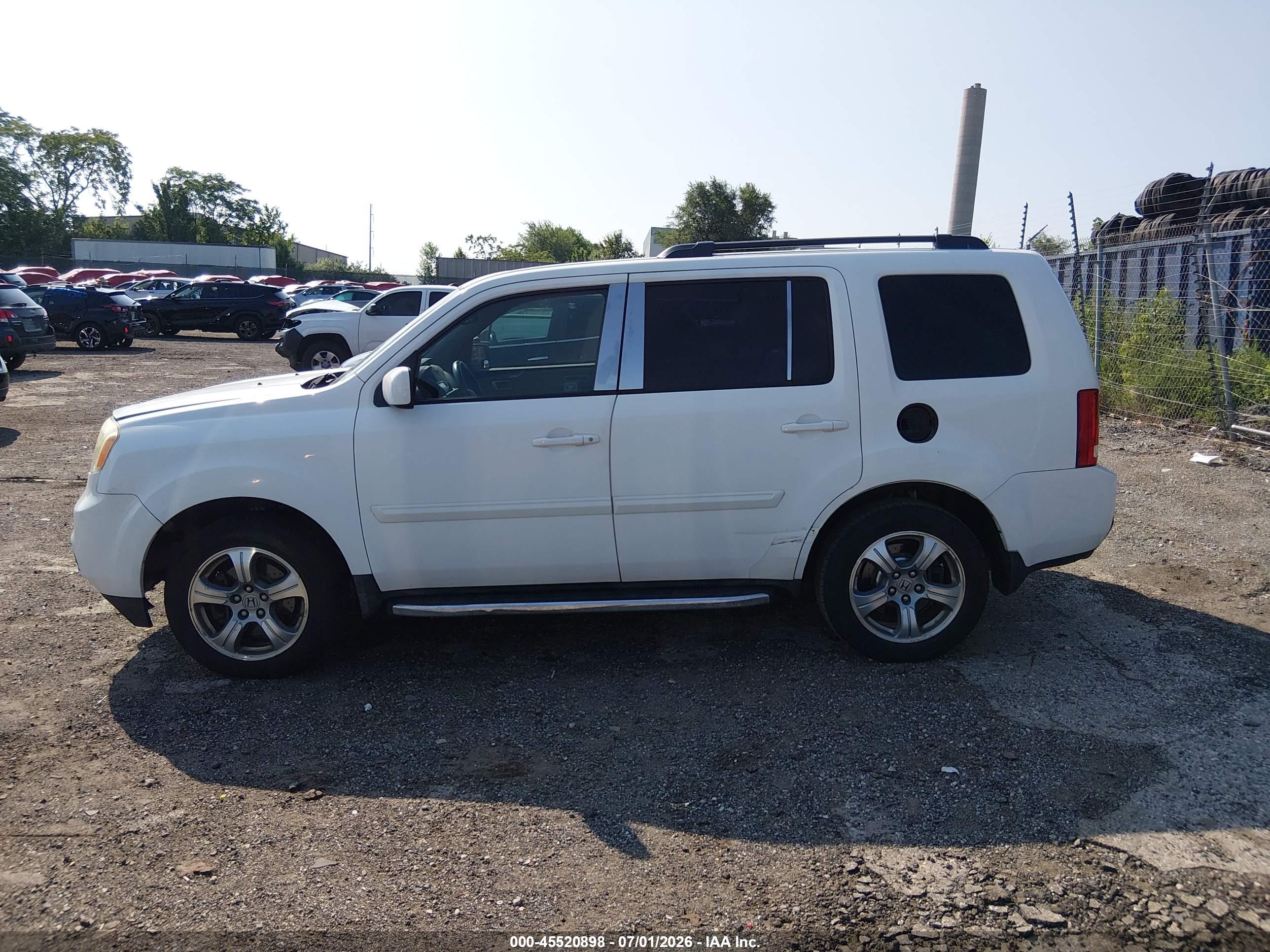 2012 HONDA PILOT EX-L