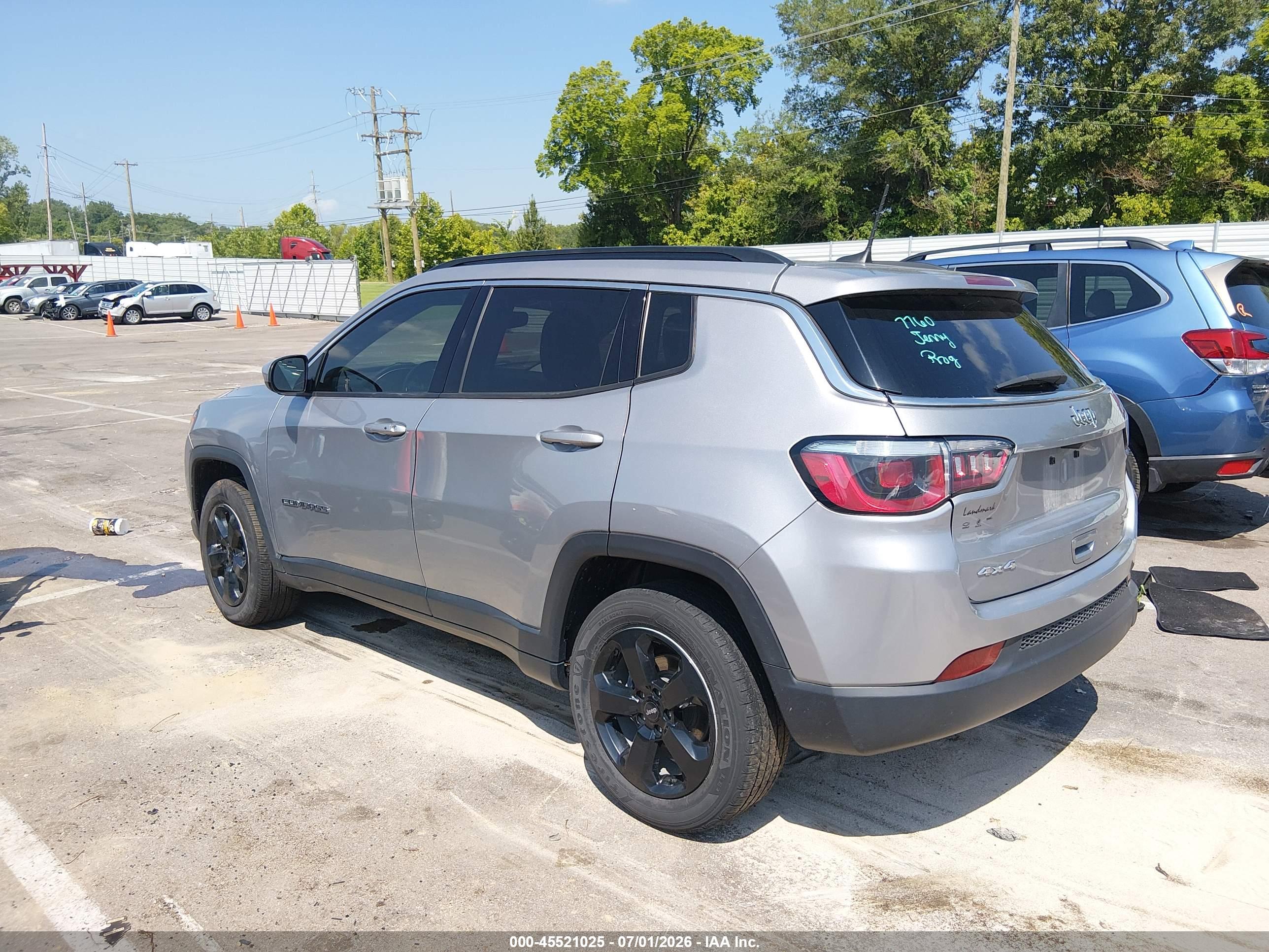 2019 JEEP COMPASS LATITUDE 4X4