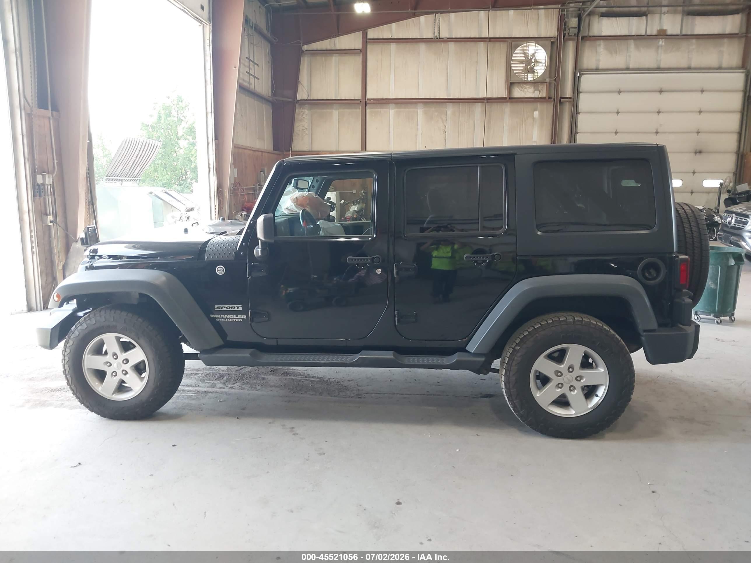 2017 JEEP WRANGLER UNLIMITED SPORT