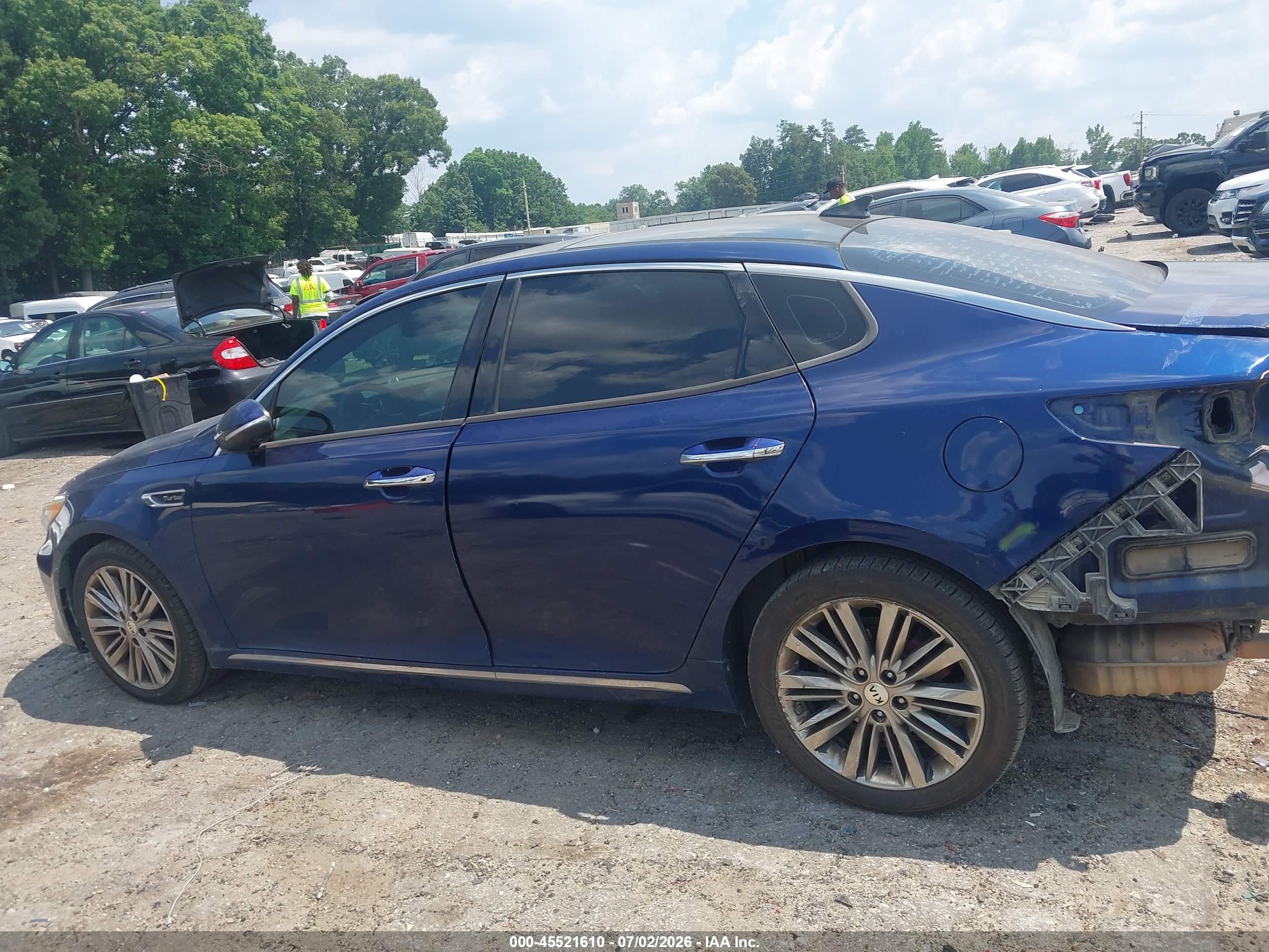 2017 KIA OPTIMA SXL TURBO