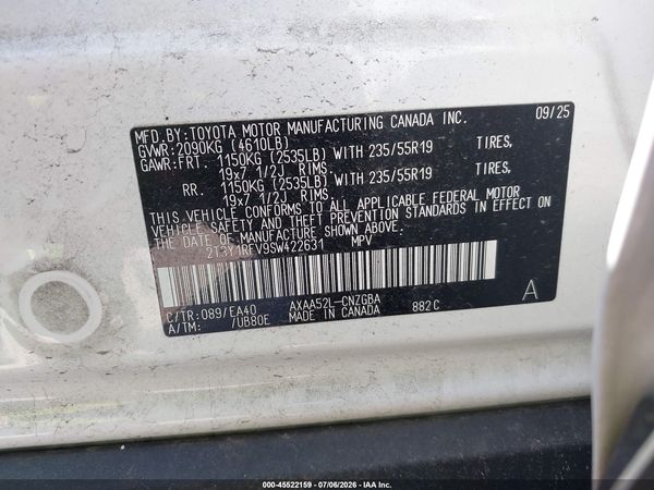 2025 TOYOTA RAV4 LIMITED