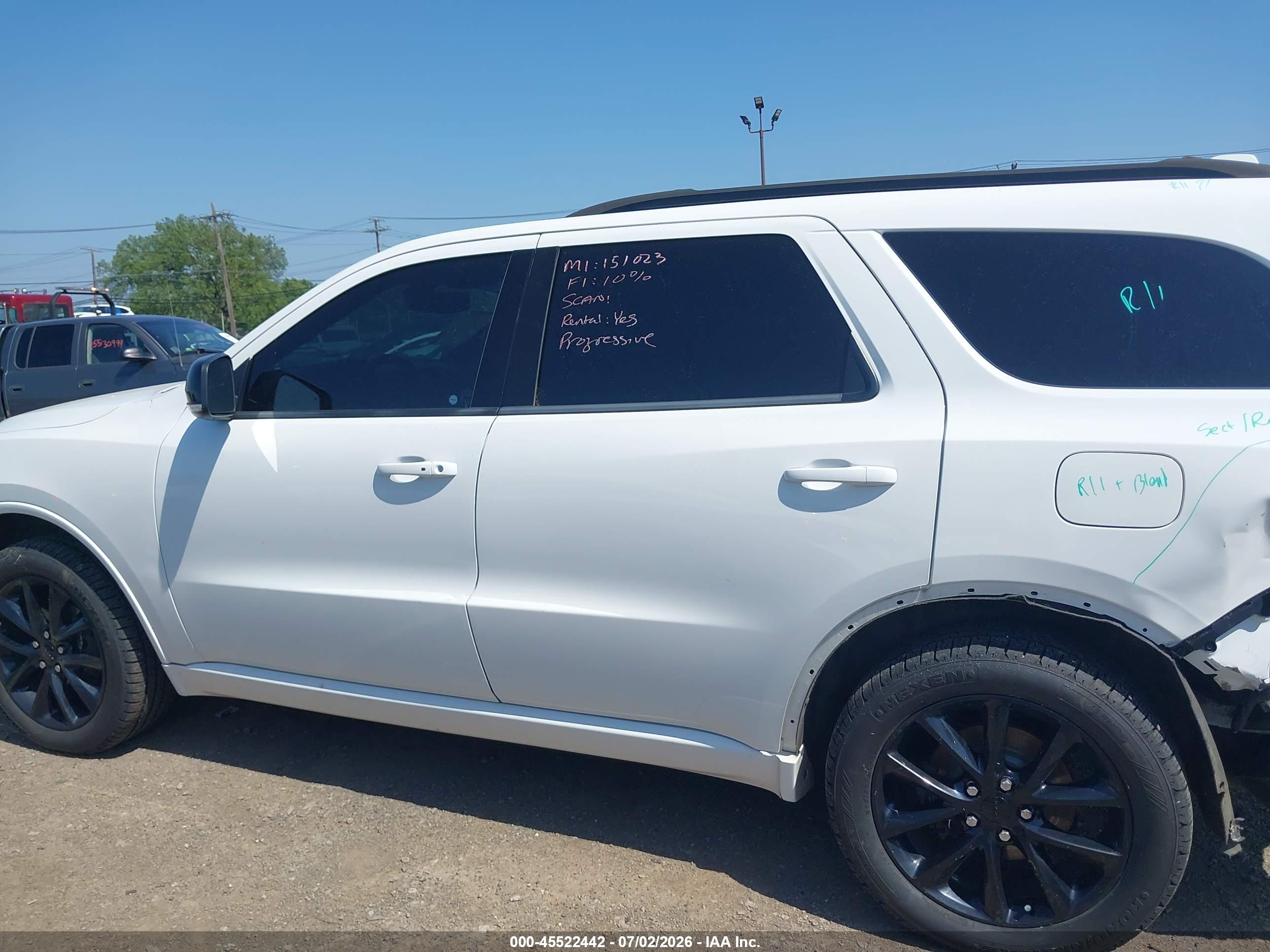 2018 DODGE DURANGO GT AWD