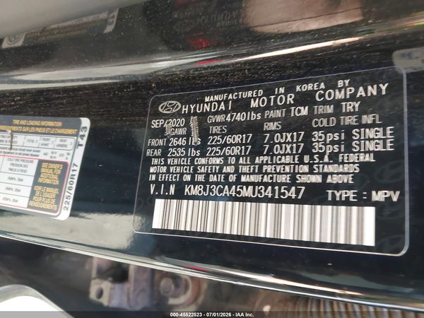 2021 HYUNDAI TUCSON VALUE