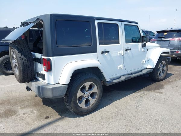 2018 JEEP WRANGLER JK UNLIMITED SAHARA 4X4