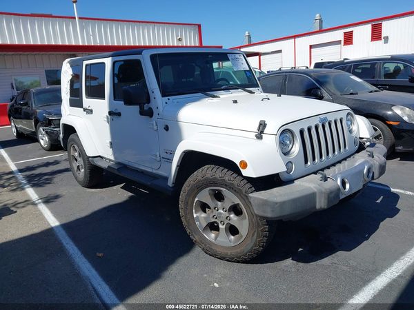 2018 JEEP WRANGLER JK UNLIMITED SAHARA 4X4