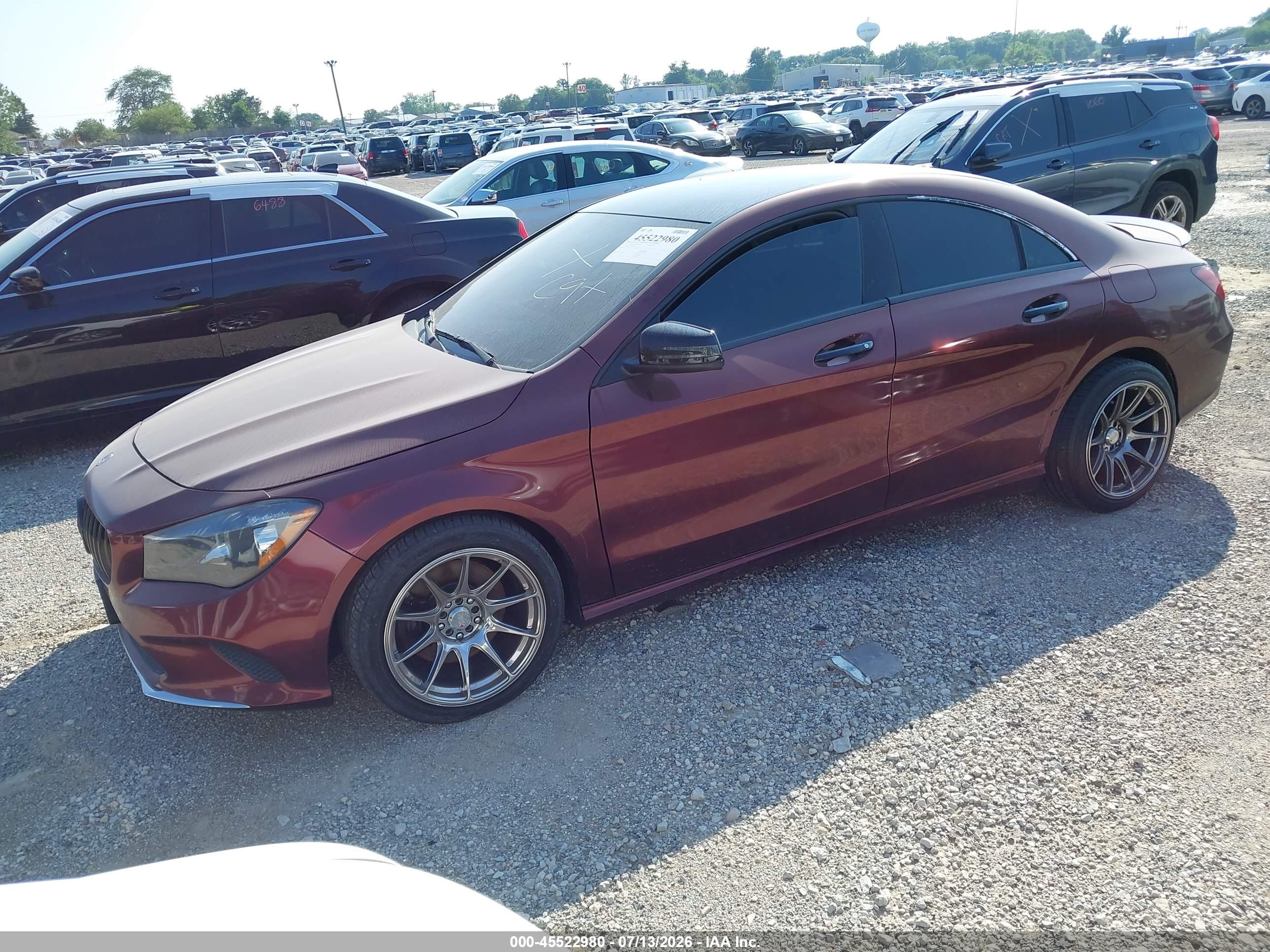2017 MERCEDES-BENZ CLA 250 4MATIC