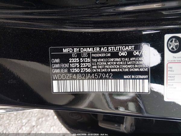 2018 MERCEDES-BENZ E 300 E300