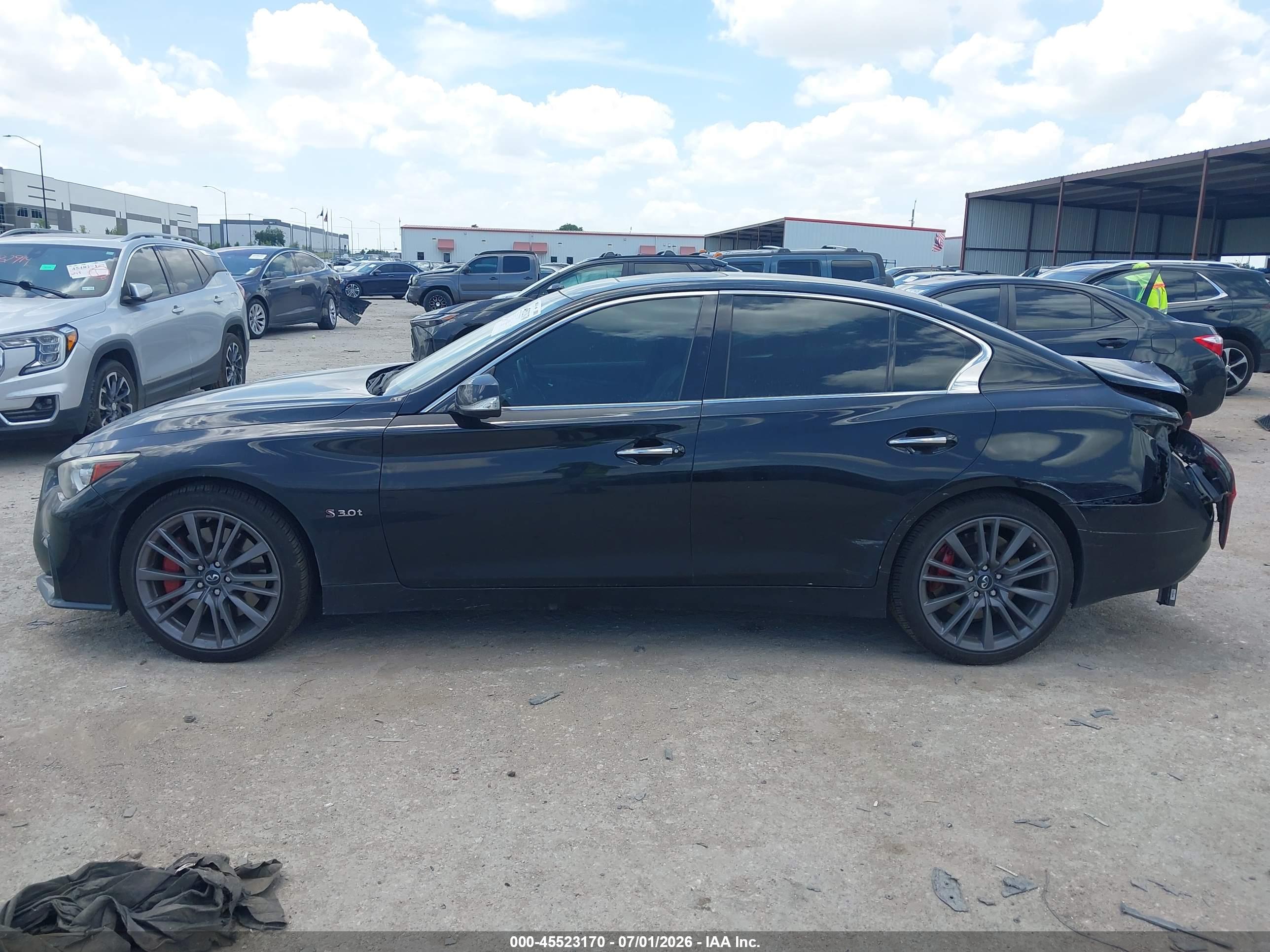 2018 INFINITI Q50 3.0T RED SPORT 400