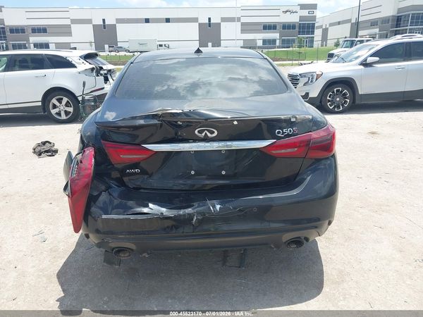 2018 INFINITI Q50 3.0T RED SPORT 400