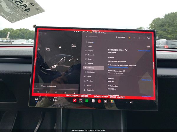 2026 TESLA MODEL Y