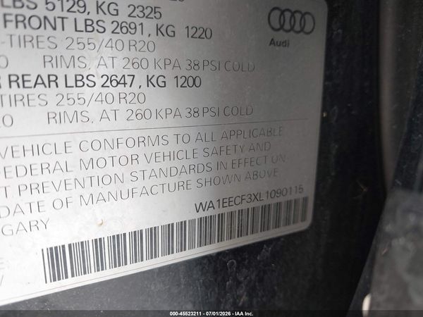 2020 AUDI Q3