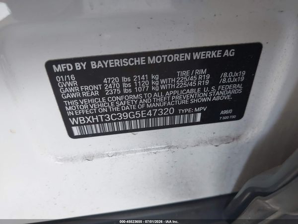 2016 BMW X1 XDRIVE28I