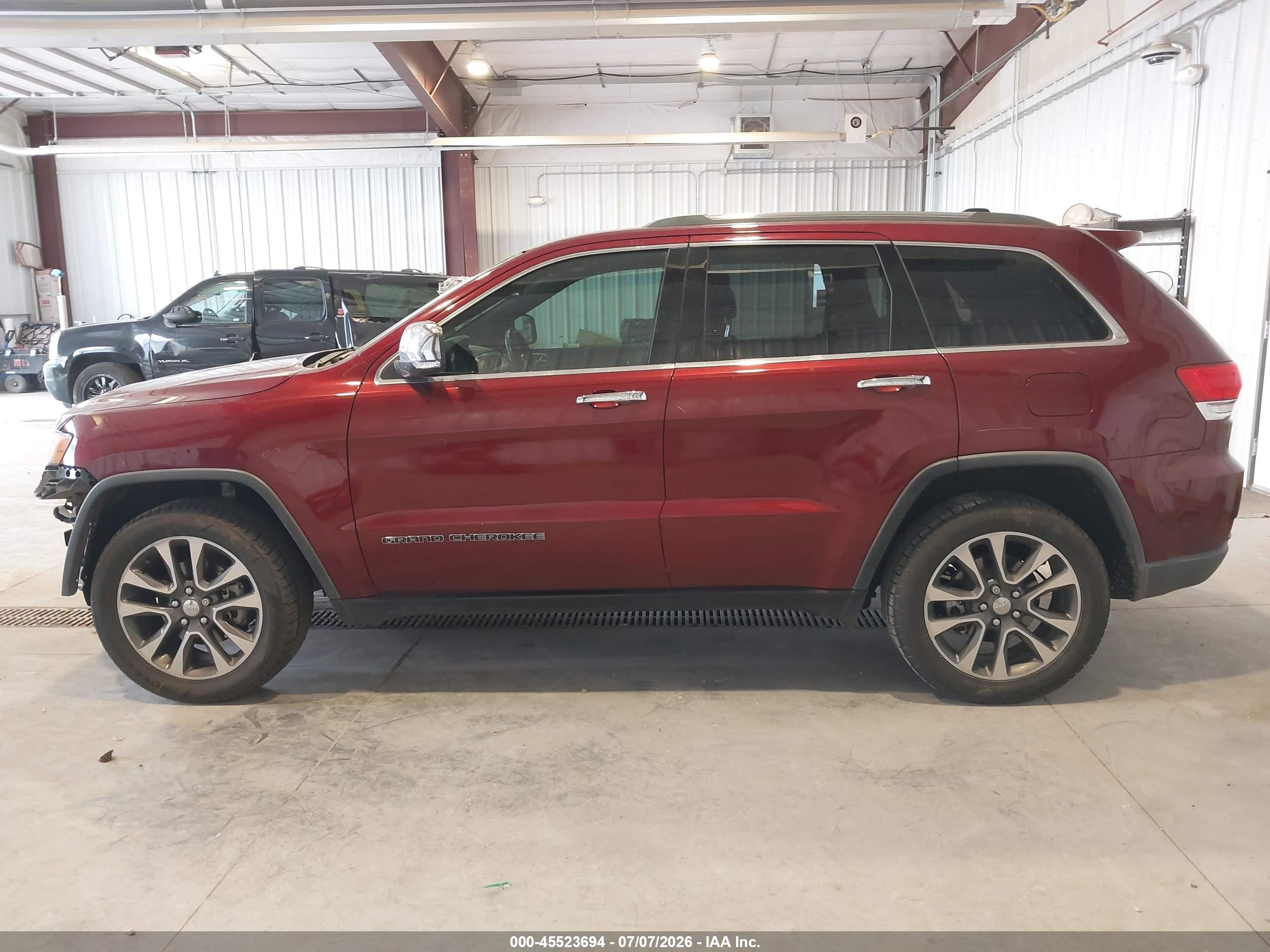 2018 JEEP GRAND CHEROKEE LIMITED 4X2
