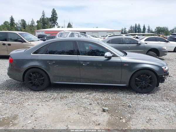 2015 AUDI S4 3.0T PREMIUM PLUS