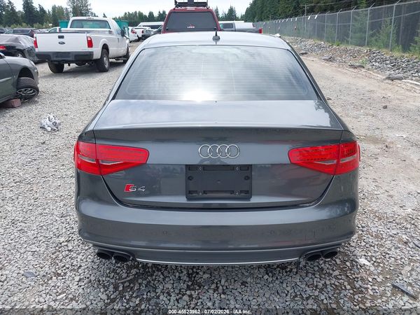 2015 AUDI S4 3.0T PREMIUM PLUS