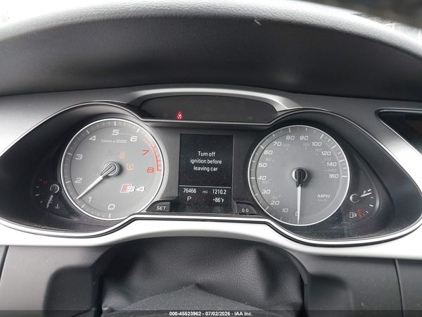 2015 AUDI S4 3.0T PREMIUM PLUS