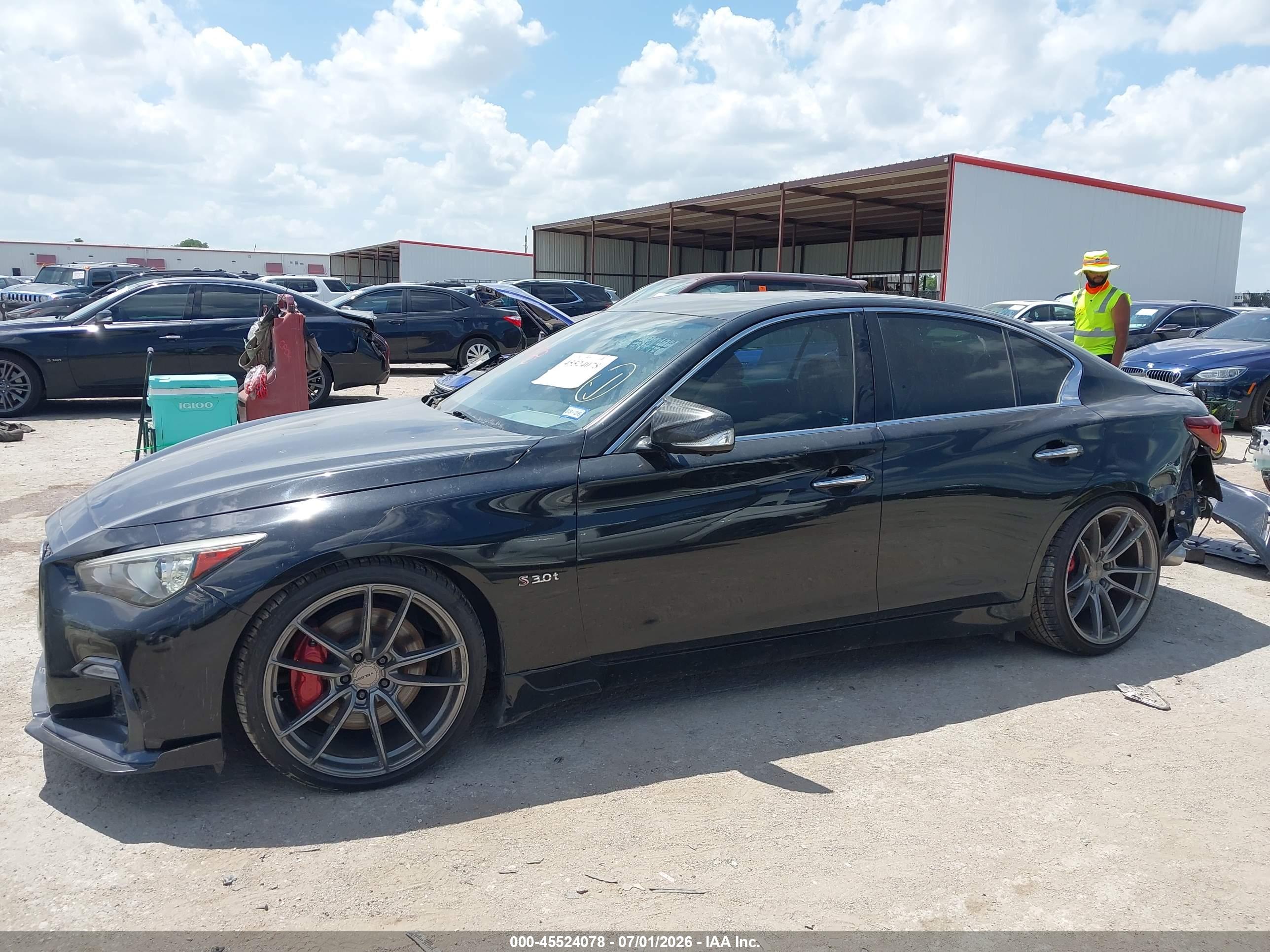 2018 INFINITI Q50 3.0T RED SPORT 400