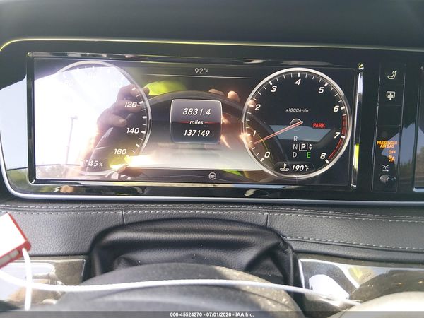 2015 MERCEDES-BENZ S 550 S550