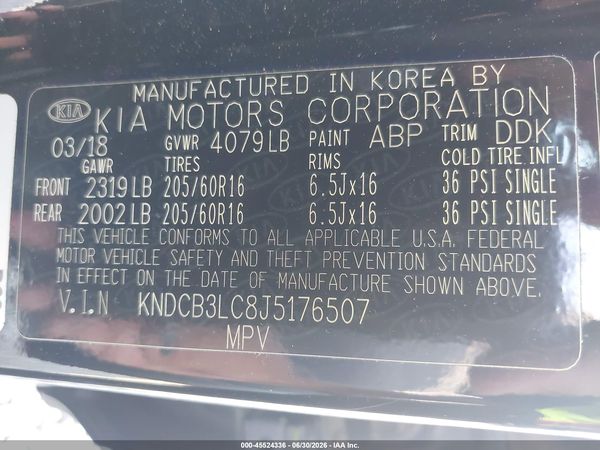 2018 KIA NIRO FE