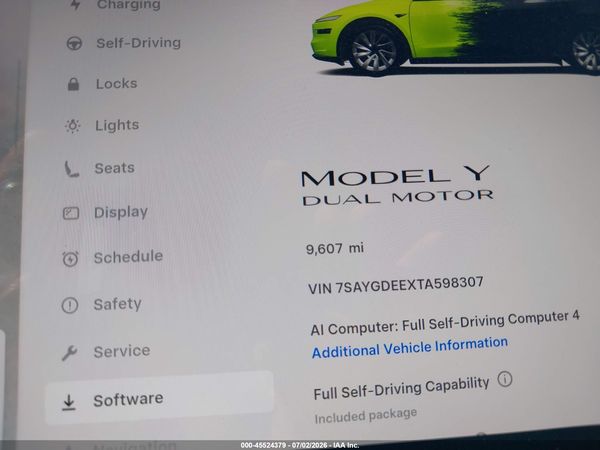 2026 TESLA MODEL Y