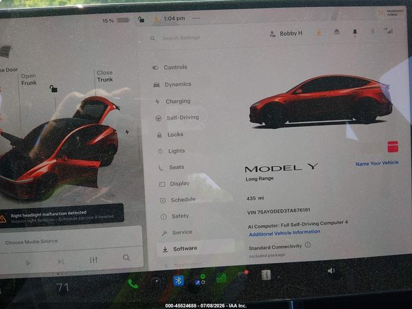 2026 TESLA MODEL Y