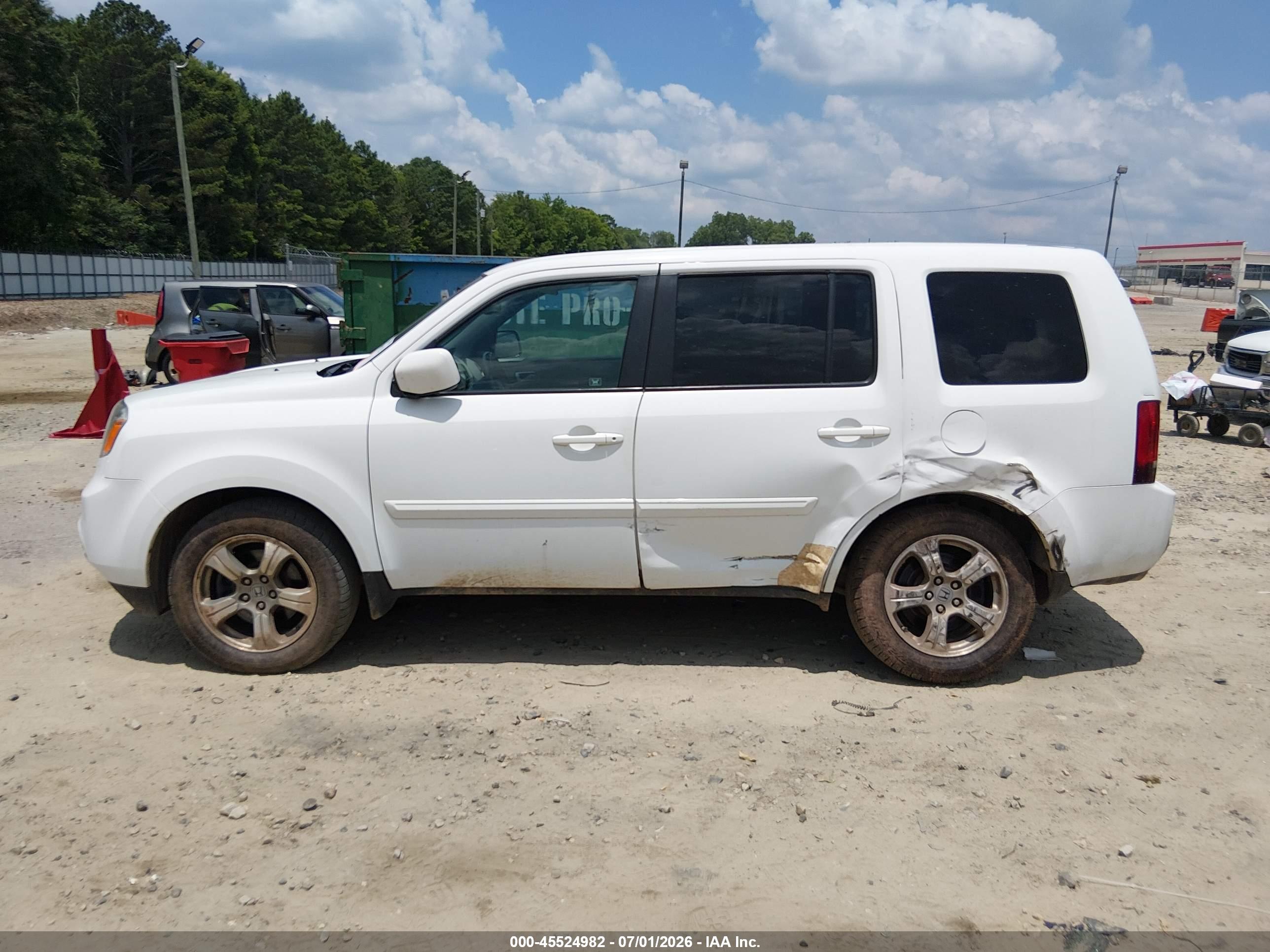 2012 HONDA PILOT EX-L