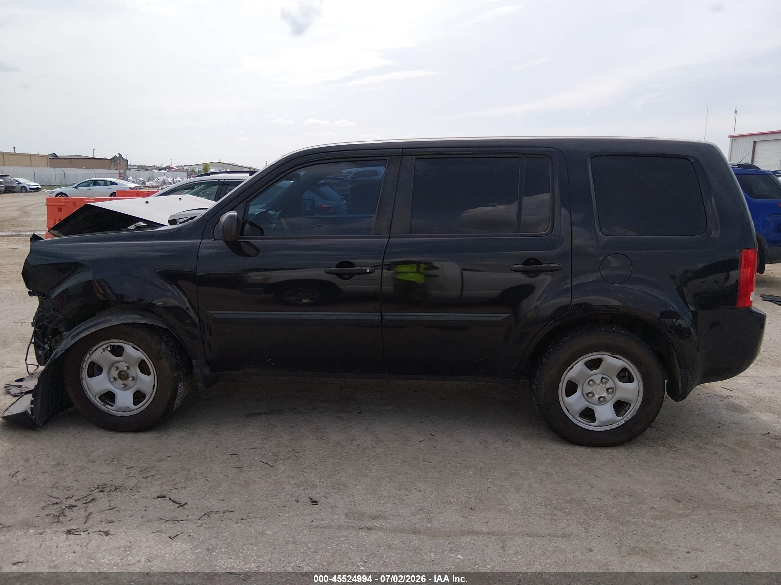 2012 HONDA PILOT LX
