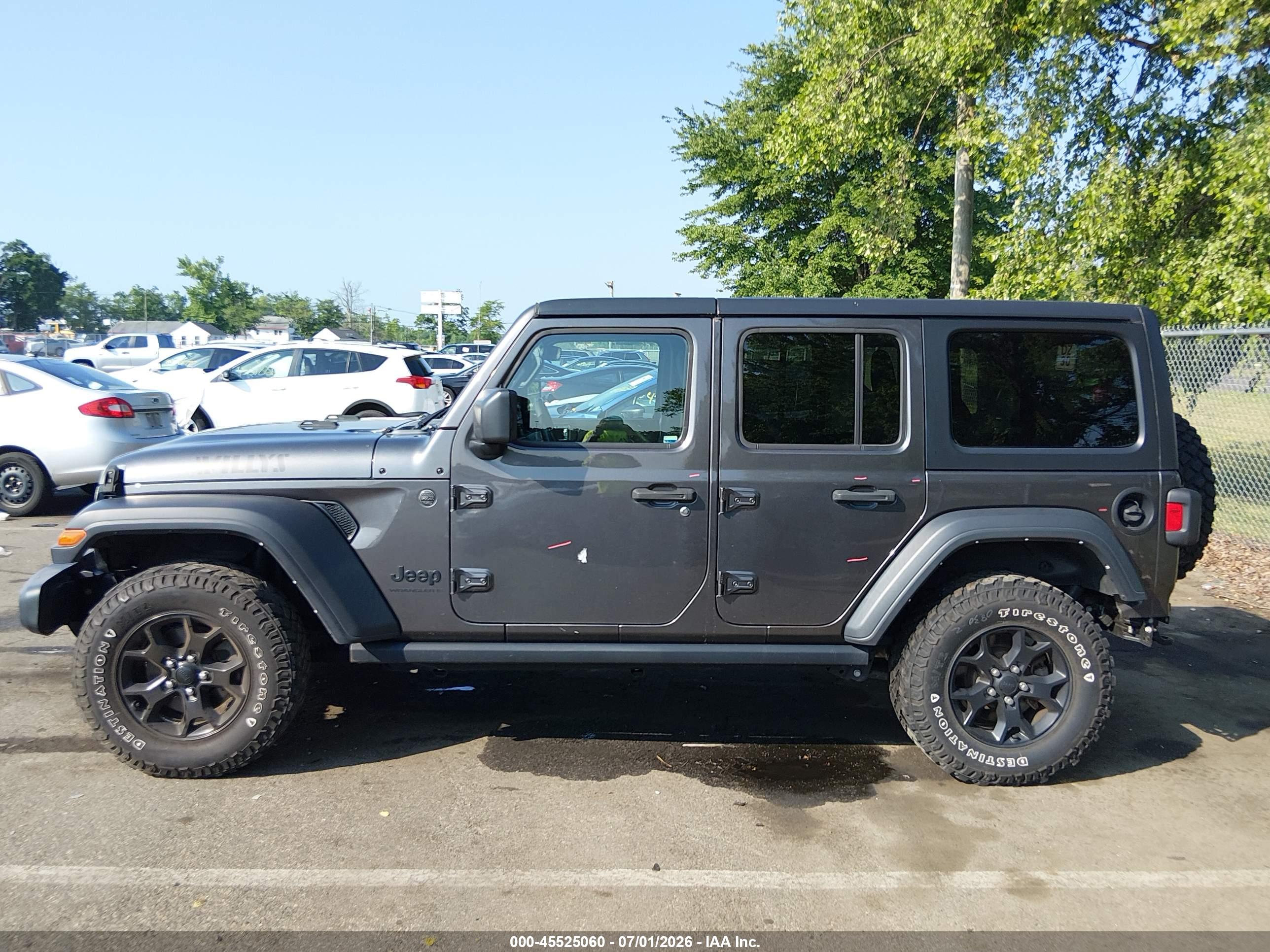 2023 JEEP WRANGLER 4-DOOR WILLYS 4X4