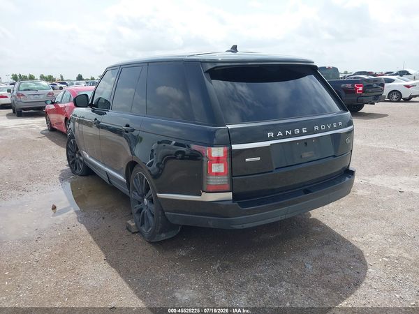2015 LAND ROVER RANGE ROVER 5.0L V8 SUPERCHARGED