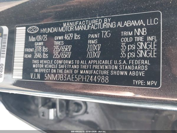 2023 HYUNDAI TUCSON SEL