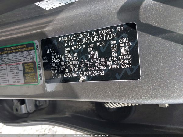 2022 KIA SPORTAGE LX