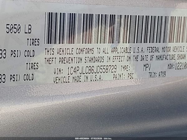 2018 JEEP CHEROKEE LATITUDE FWD