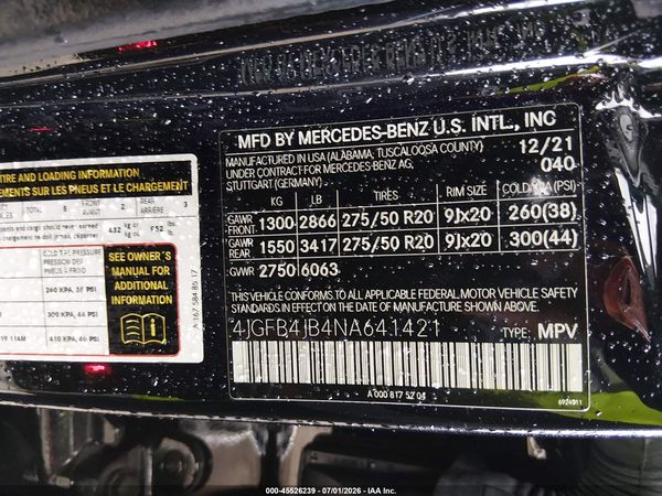 2022 MERCEDES-BENZ GLE 350 GLE350