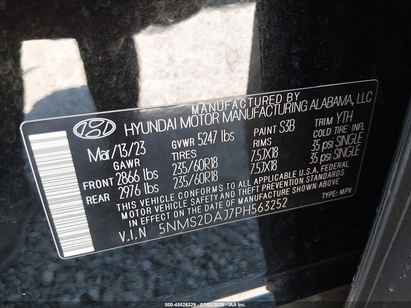 2023 HYUNDAI SANTA FE SEL