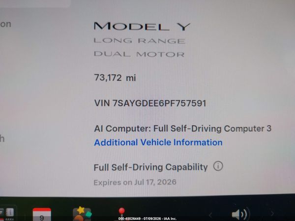 2023 TESLA MODEL Y