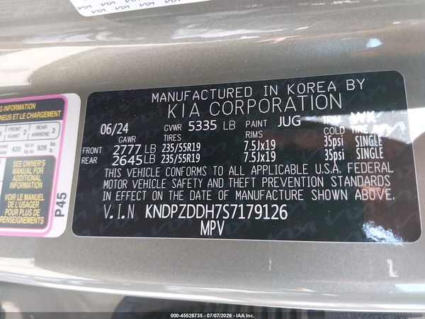2025 KIA SPORTAGE PLUG-IN HYBRID X-LINE PRESTIGE