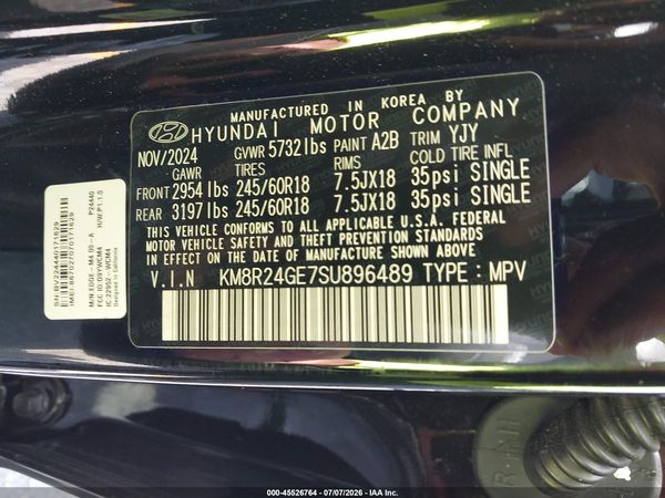 2025 HYUNDAI PALISADE SEL