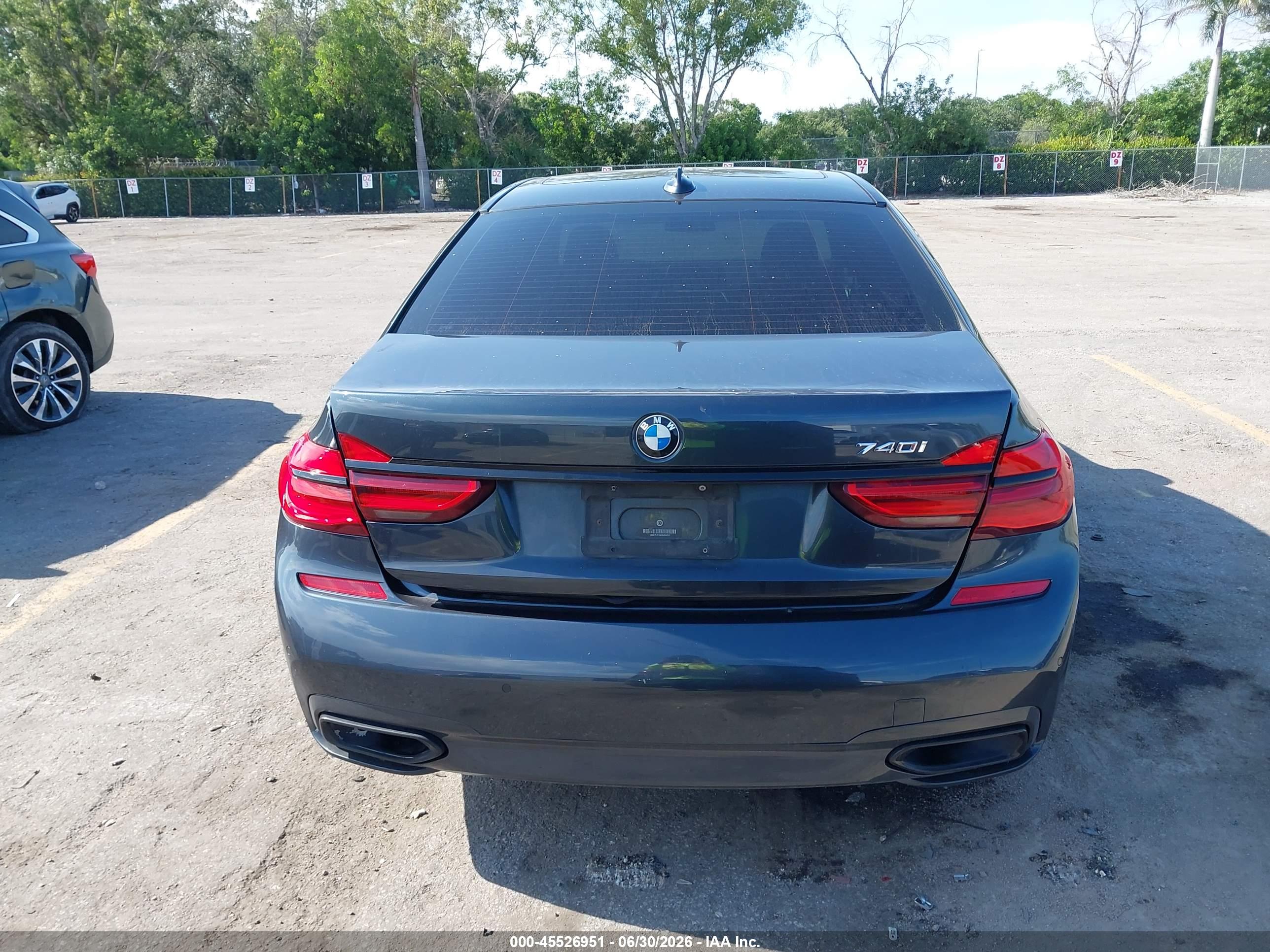 2019 BMW 740I