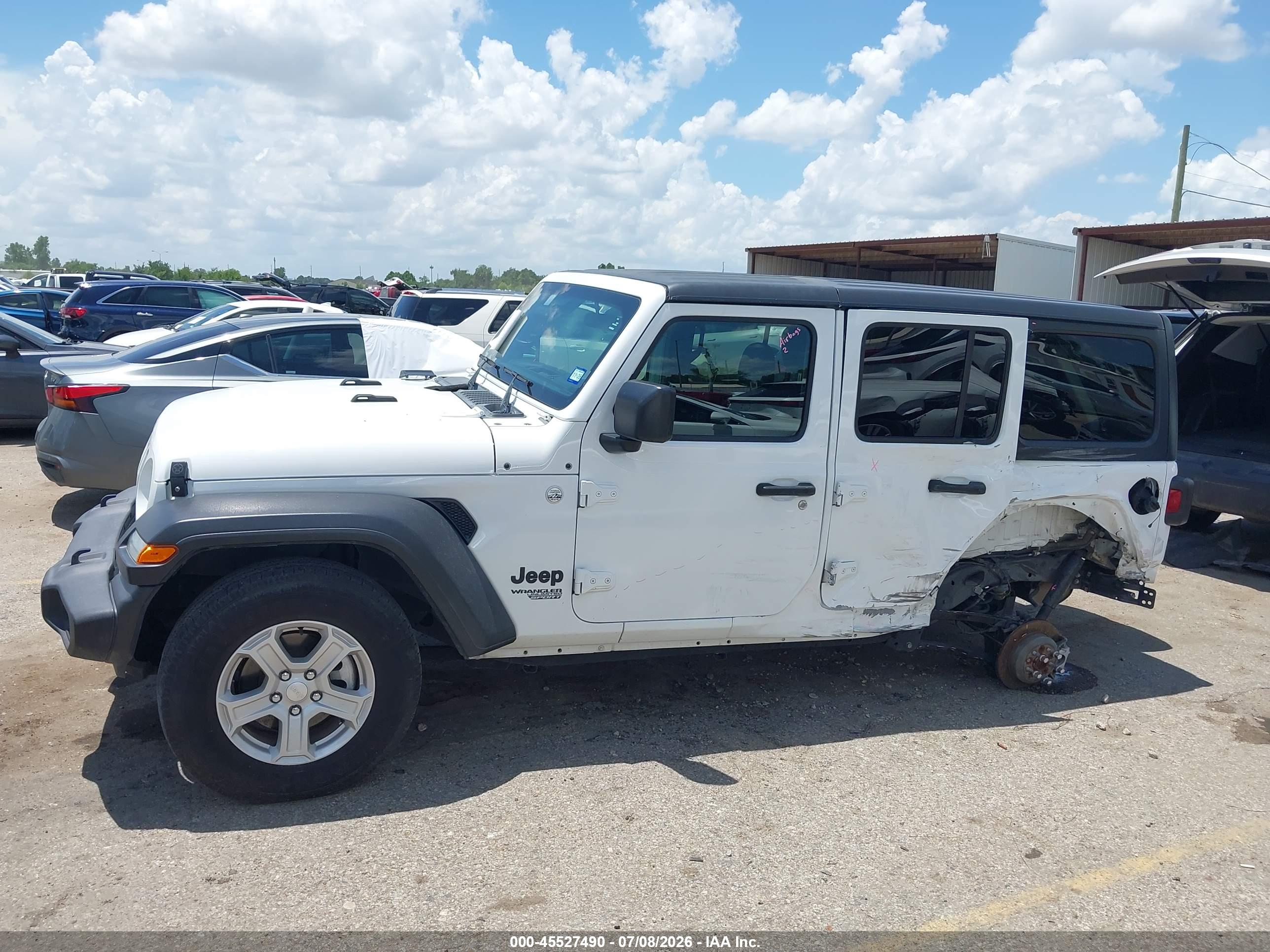 2021 JEEP WRANGLER UNLIMITED SPORT S 4X4