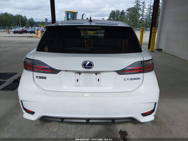2016 LEXUS CT 200H