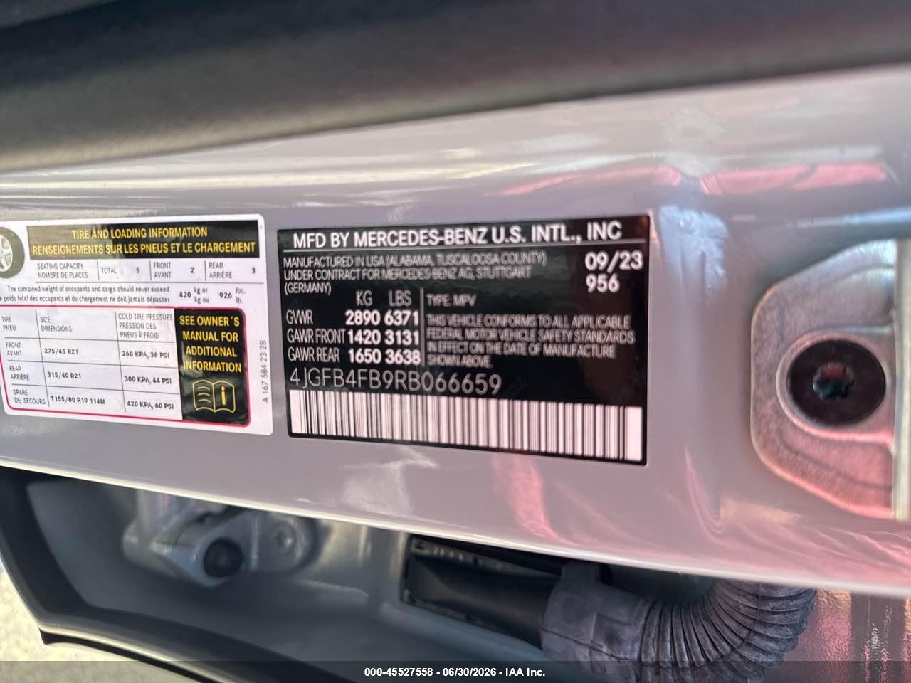 2024 MERCEDES-BENZ GLE 350