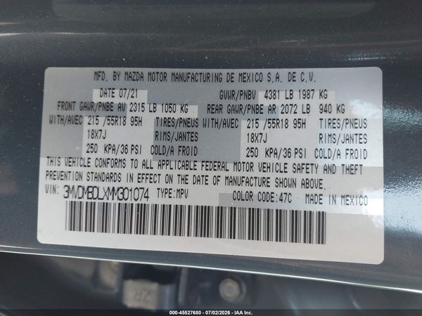 2021 MAZDA CX-30 PREMIUM