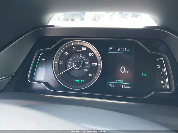 2021 HYUNDAI IONIQ HYBRID BLUE