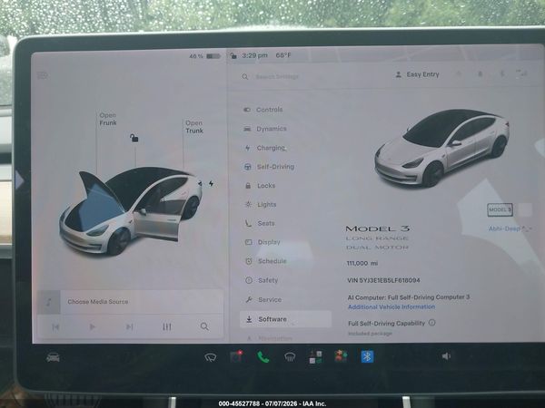 2020 TESLA MODEL 3