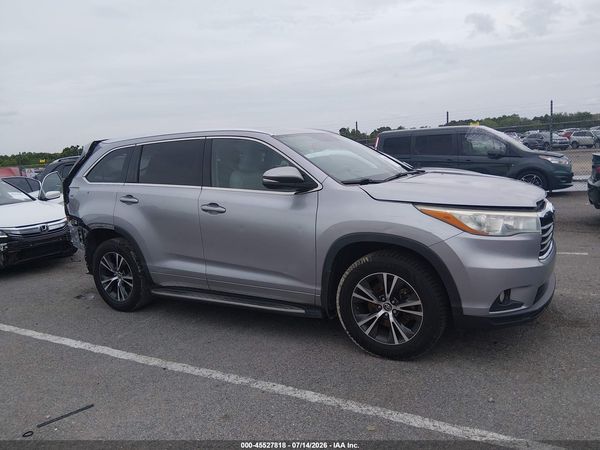 2016 TOYOTA HIGHLANDER XLE V6