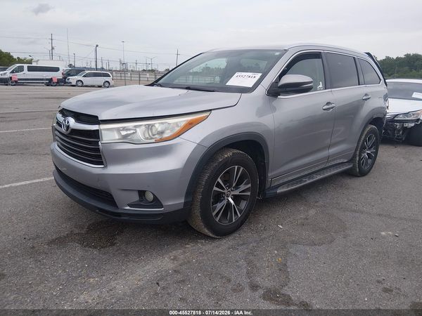 2016 TOYOTA HIGHLANDER XLE V6
