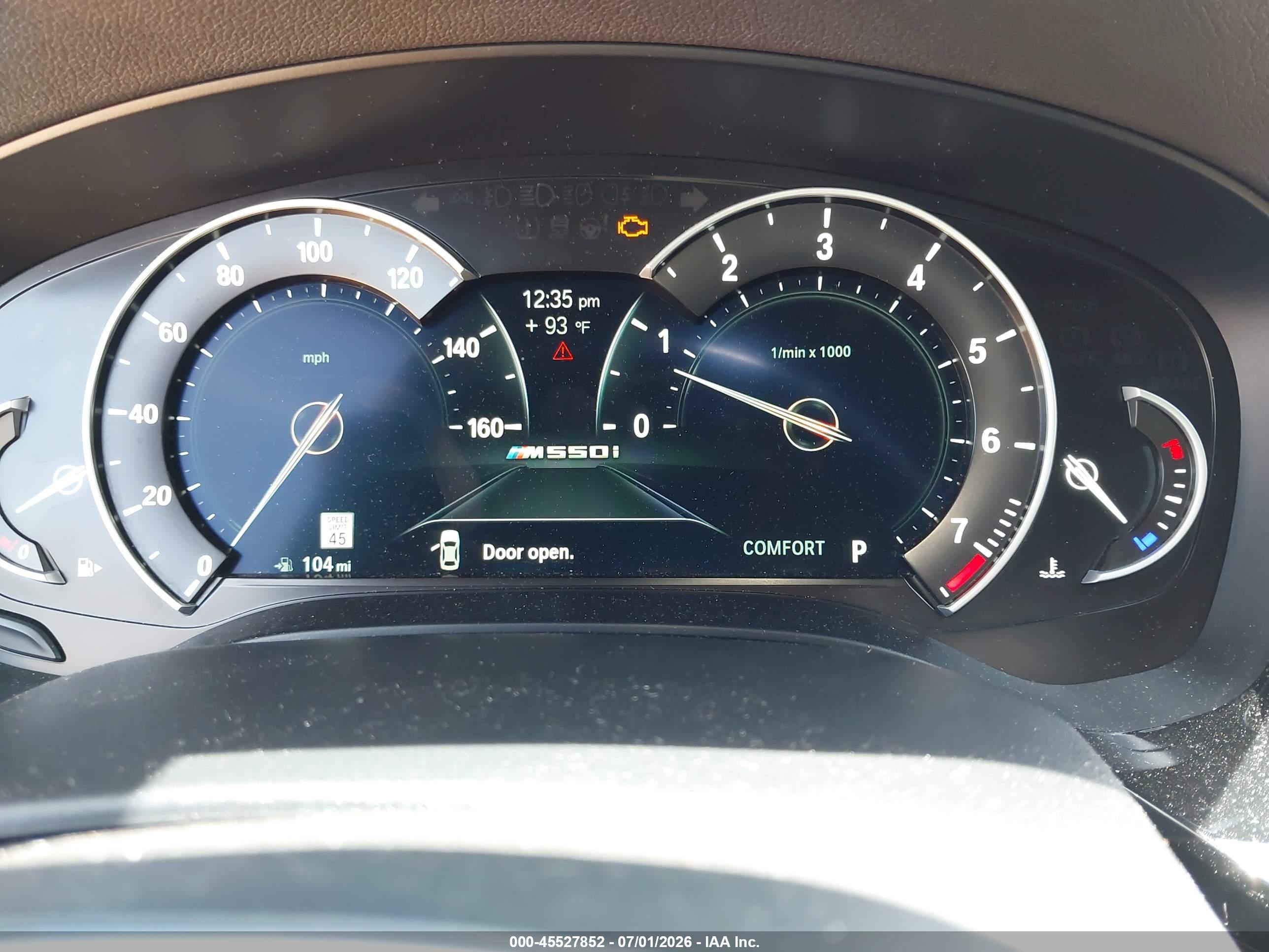 2018 BMW 540I