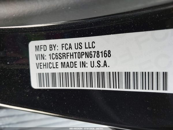 2023 RAM 1500 LIMITED  4X4 5'7 BOX
